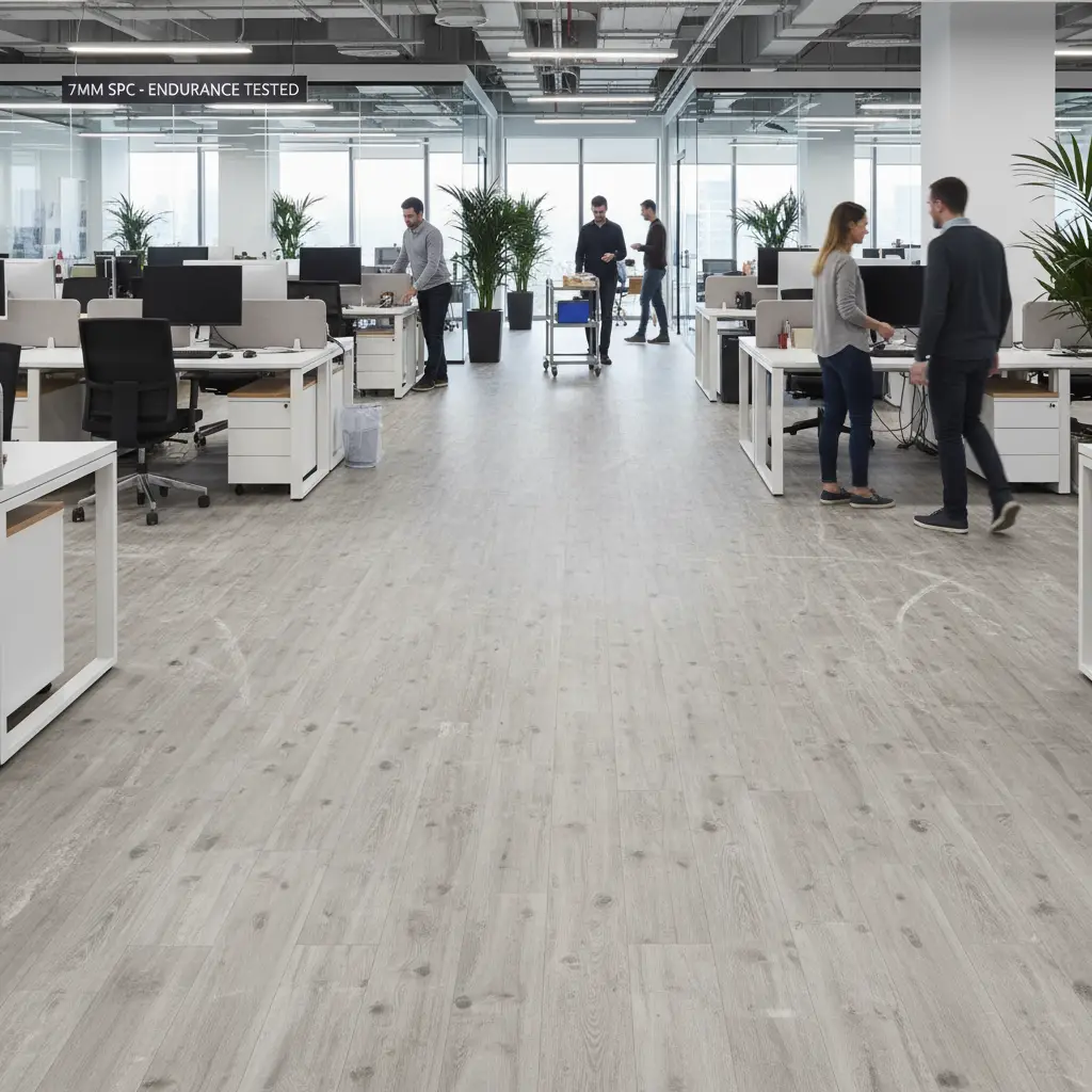 SPC flooring for offices