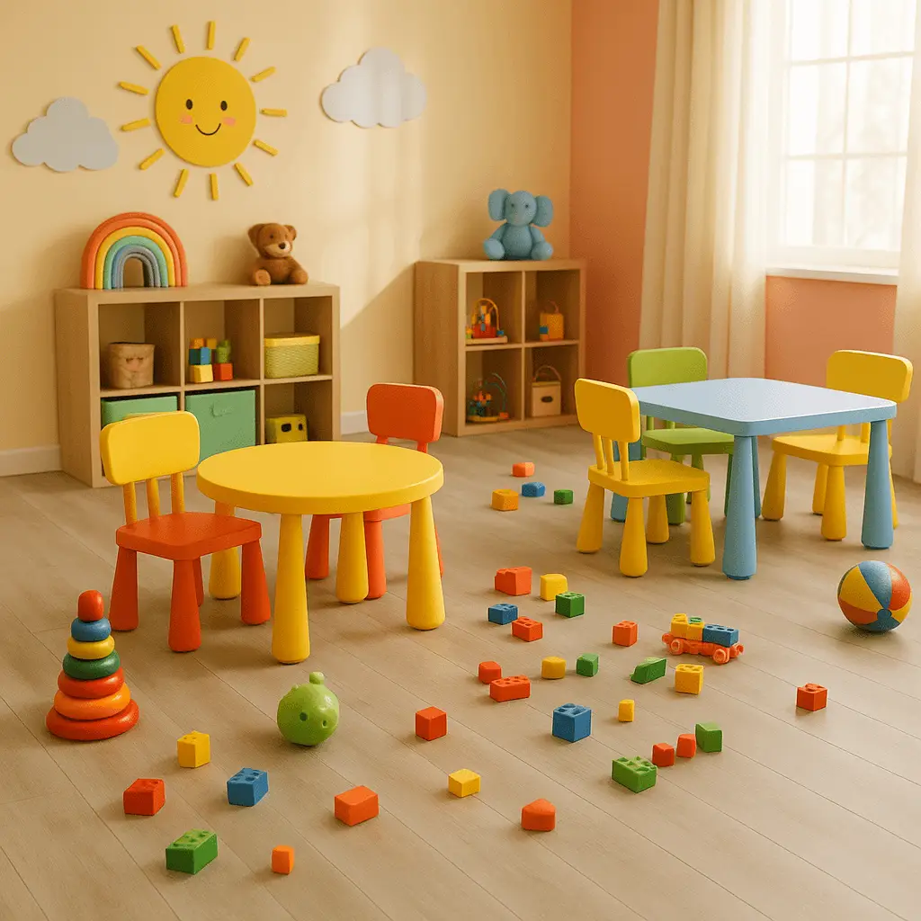 SPC Flooring at children play school