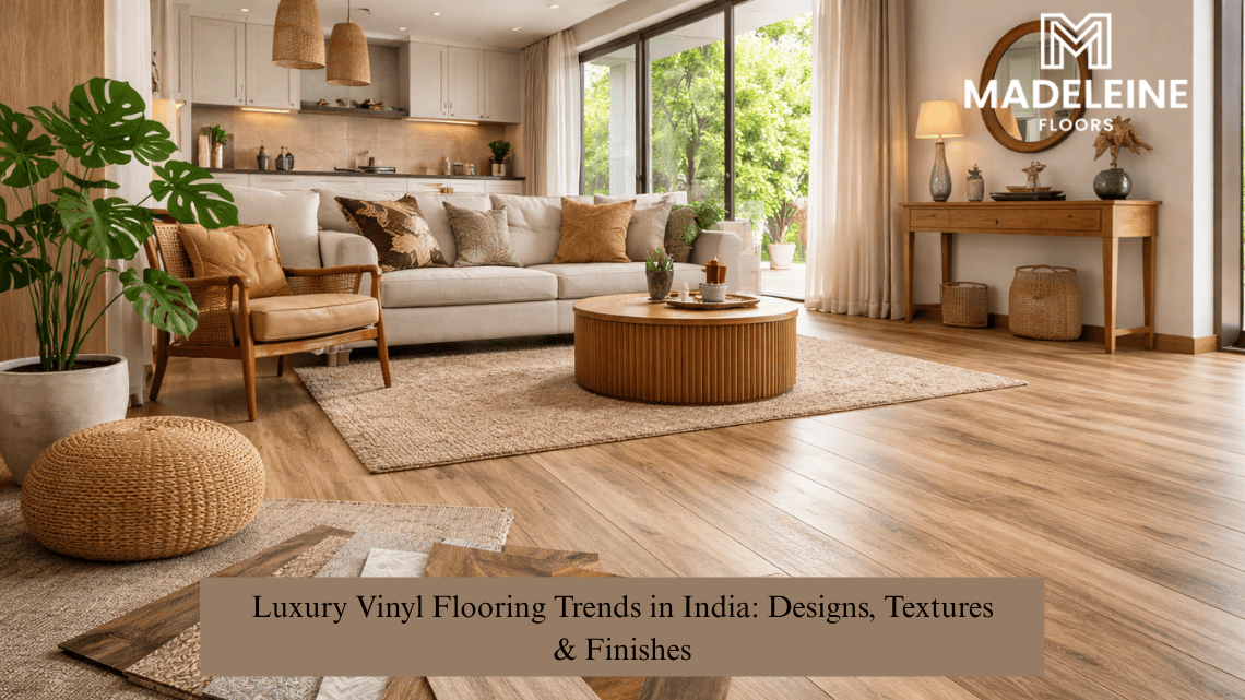 Luxury Vinyl Flooring Trends in India Designs, Textures & Finishes