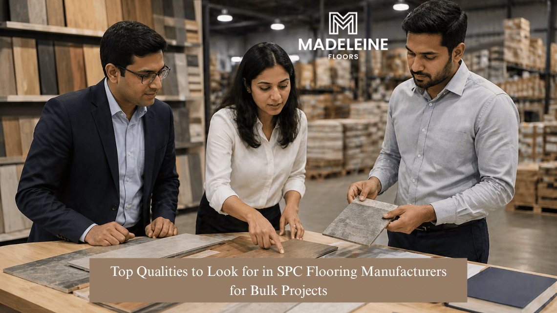 Top Qualities to Look for in SPC Flooring Manufacturers for Bulk Projects