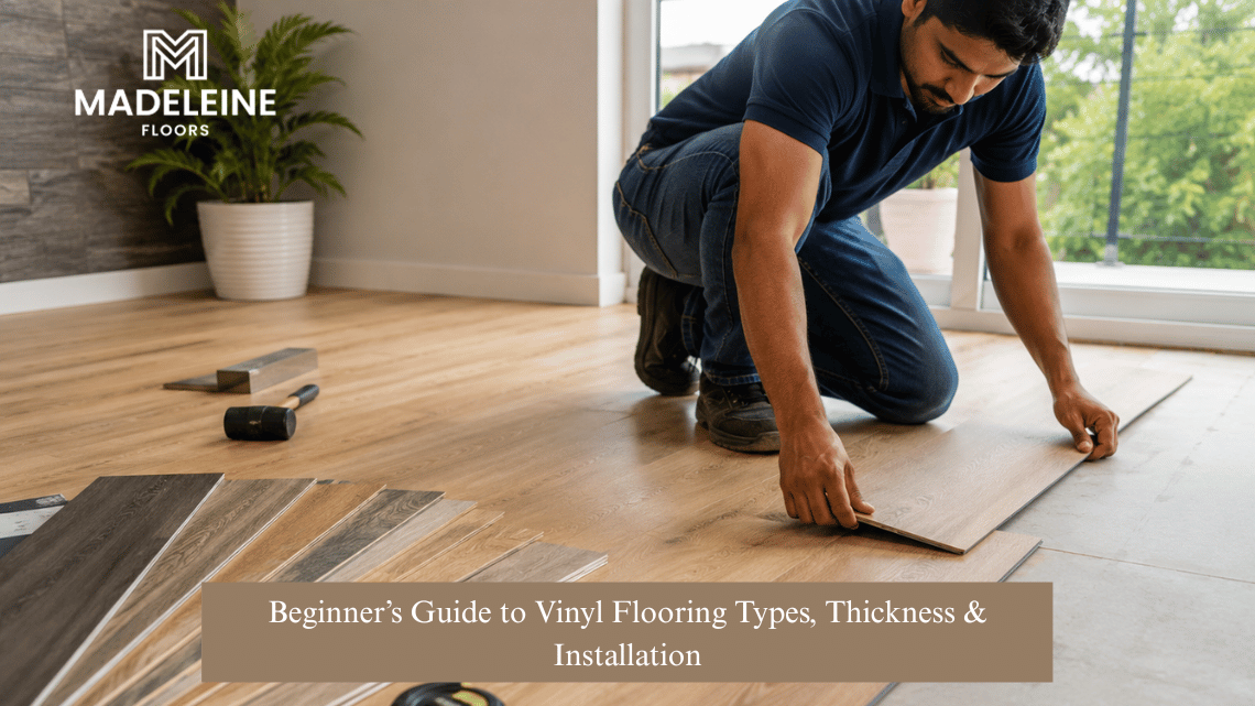 Beginner’s Guide to Vinyl Flooring Types, Thickness & Installation