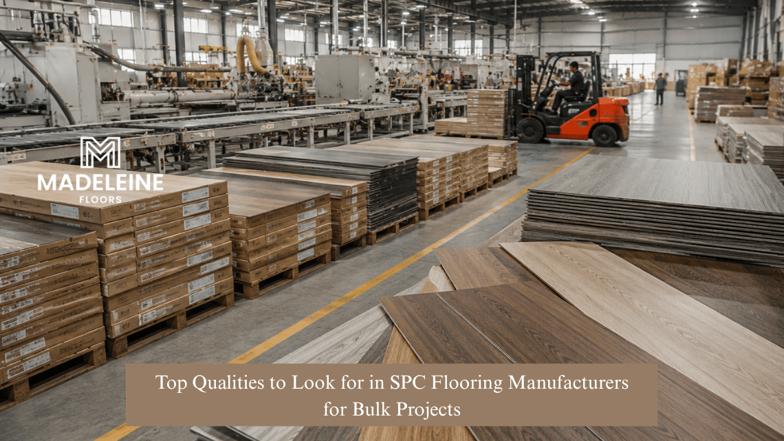Top Qualities to Look for in SPC Flooring Manufacturers for Bulk Projects