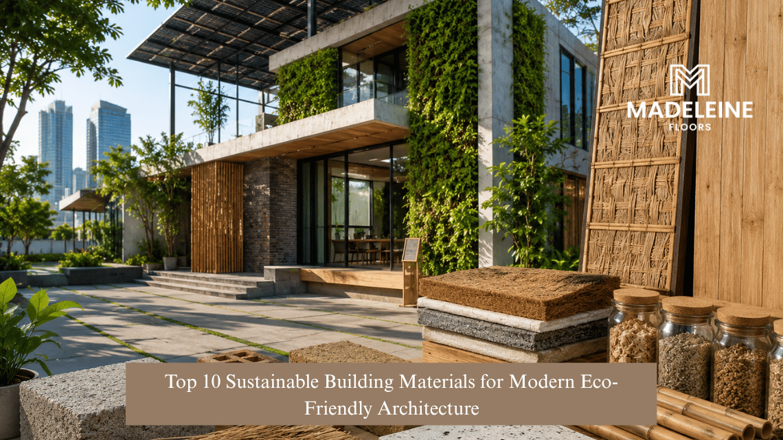 Top 10 Sustainable Building Materials for Modern Eco-Friendly Architecture