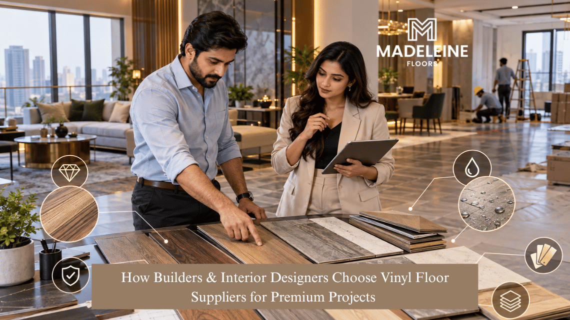 How Builders & Interior Designers Choose Vinyl Floor Suppliers for Premium Projects